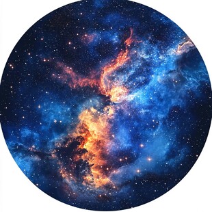 梦幻宇宙星空图景
