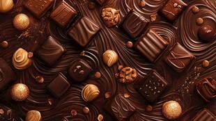 巧克力盛宴 多样美味的融合