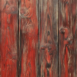复古红色木纹木板纹理