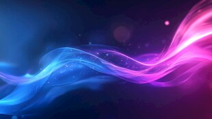 梦幻炫彩流动光影背景