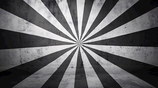 黑白放射条纹墙面背景