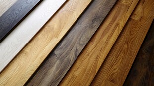 多样实木地板展示