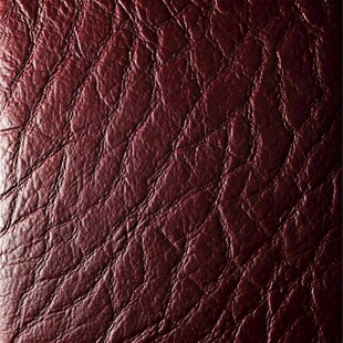 酒红色皮革纹理特写