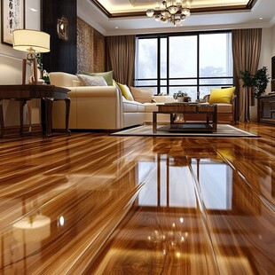 奢华客厅木地板家居美饰