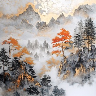 秋韵山水间 层林染秋色