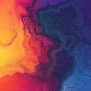 多彩流体渐变抽象背景图
