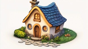 童话风可爱小屋