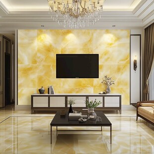 奢华客厅电视墙装饰效果图