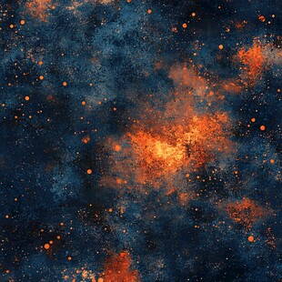 梦幻星云宇宙抽象背景图