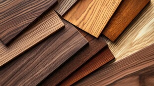 多样木纹板材展示