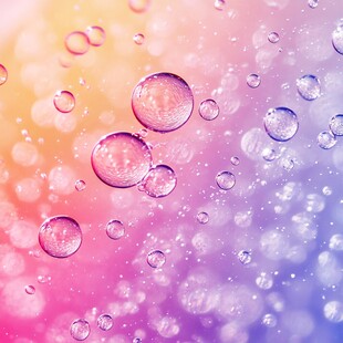 梦幻泡泡背景图