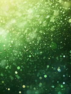 梦幻绿色光斑背景图