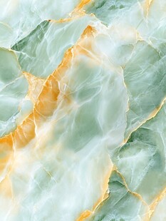 淡绿金黄交织玉石纹理