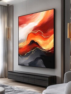 现代客厅抽象艺术挂画