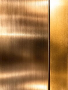 金属质感拉丝黄铜材质