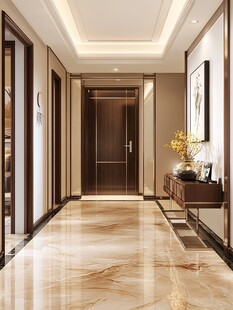 现代简约风精致入户走廊