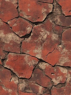 干裂红土地纹理