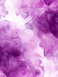 梦幻紫色水墨晕染纹理