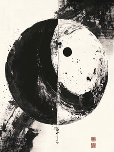 水墨阴阳图
