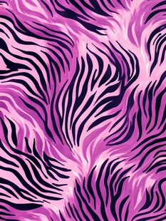 梦幻紫色斑马纹图案