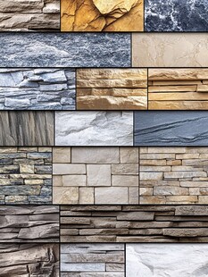 多样石材质感纹理展示