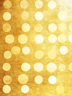 金色波点纹理背景图