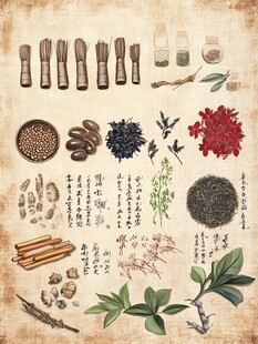 传统中药材展示与图鉴