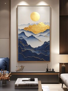 新中式客厅山水装饰画