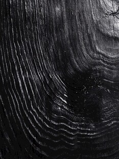 黑色木纹纹理特写