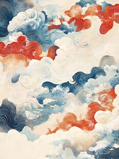中式云海奇幻意象