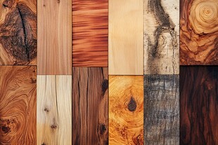 多样木材纹理展示