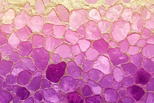 梦幻紫粉渐变碎瓷片纹理