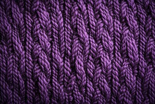 紫色针织纹理特写