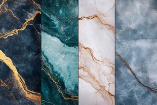 多样奢华大理石纹理展示