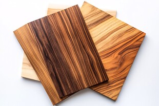 多彩木纹板材展示