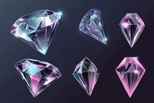 闪耀多彩钻石集合