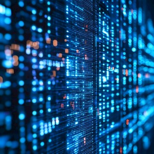 数字矩阵 科技感数据画面