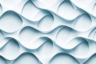 立体波浪几何纹理背景图