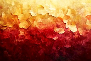 金秋花瓣背景艺术图