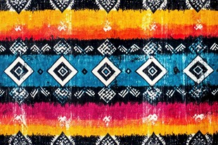 民族风几何图案纹理背景