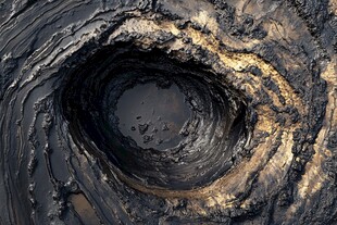 神秘深邃的地下洞穴奇观