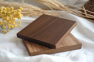 木质杯垫 简约自然风
