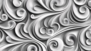 立体漩涡纹理图案背景