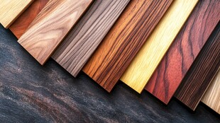 多样木纹板材展示