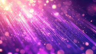 梦幻紫色光线粒子背景