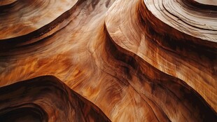 梦幻般的岩石纹理奇观