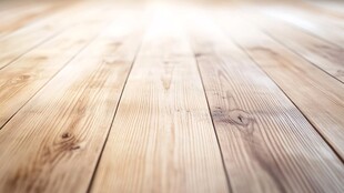 浅色木质地板纹理特写