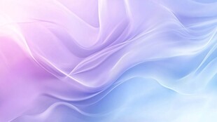 梦幻渐变飘动的柔美丝质背景