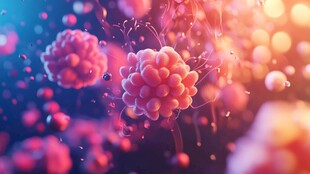 微观世界的绚丽细胞景观