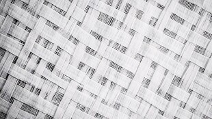 黑白编织纹理图案